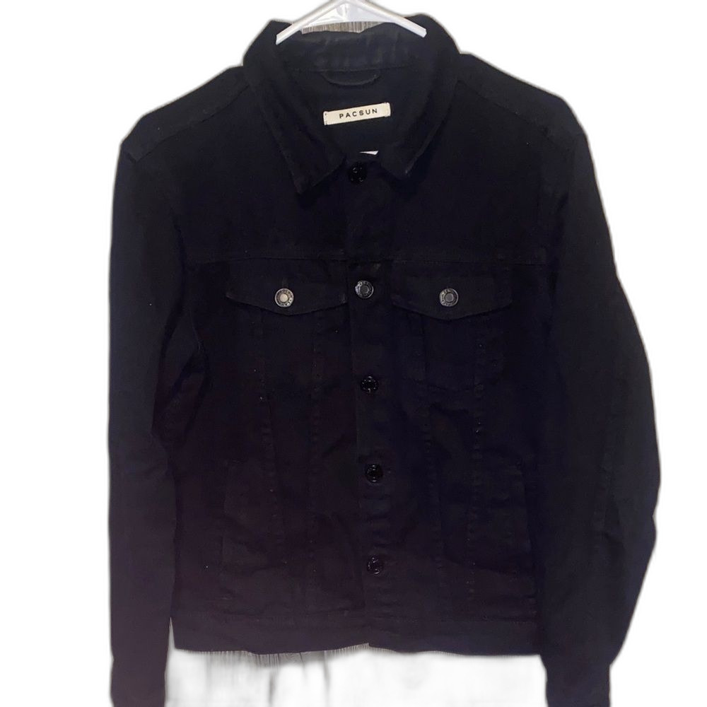 PacSun Woman’s Medium Black Denim Jacket